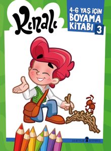 Kınalı 4-6 yaş için Boyama Kitabı 3