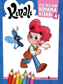Kınalı 4-6 yaş için Boyama Kitabı 4