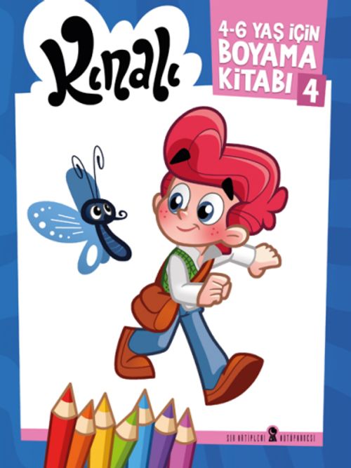 Kınalı 4-6 yaş için Boyama Kitabı 4