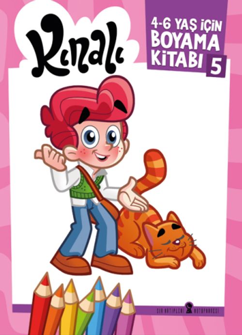Kınalı 4-6 yaş için Boyama Kitabı 5