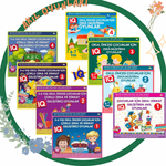 3-4-5-6-7 Yaş ve Üzeri Çocuklar İçin IQ Zeka Geliştiren Akıl Oyunları (8 Kitap Takım)