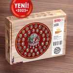 Osmanlı Cihan Devleti Padişahları Ahşap Puzzle 570 Parça ( LV017-DLXX )