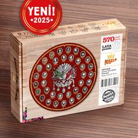 Osmanlı Cihan Devleti Padişahları Ahşap Puzzle 570 Parça ( LV017-DLXX )