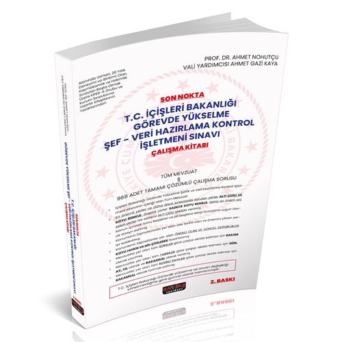 Son Nokta İçişleri Bakanlığı GYS Sınavı Çalışma Kitabı