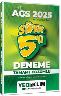 2025 MEB AGS Tamamı Çözümlü Süper 5'li Deneme