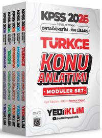 2026 KPSS Ortaöğretim Ön Lisans Genel Yetenek Genel Kültür Konu Anlatımı Modüler Set