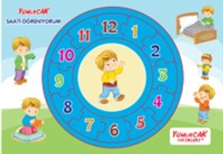 Saati Öğreniyorum Yapboz 