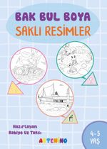 Bak Bul Boya Saklı Resimler 4-5 Yaş