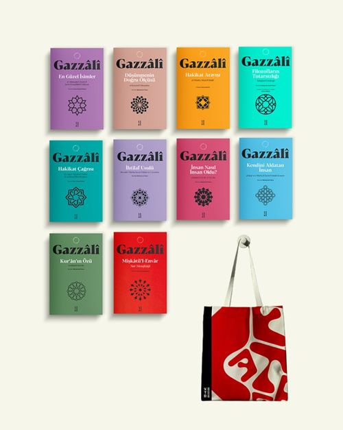 İmam Gazzalî Kitap Seti (10 Kitap) (Çanta Hediyeli)