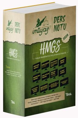 2025 İmtiyaz HMGS Ders Notu Konu Anlatımı Seti
