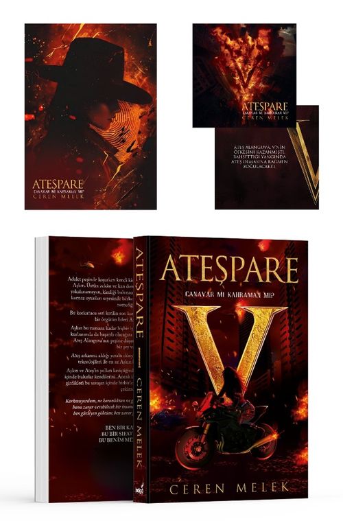 Ateşpare 1 / Canavar mı Kahraman mı? (Karton Kapak)