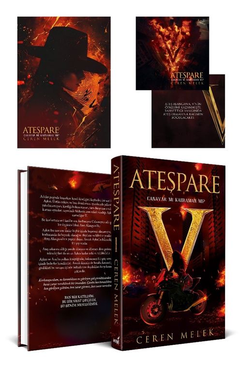 Ateşpare 1 / Canavar mı Kahraman mı? (Ciltli)