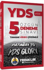 YED E-YDS Tamamı Video Çözümlü Özgün 5 Deneme Sınavı