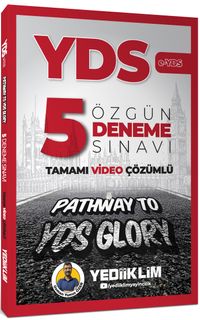 YED E-YDS Tamamı Video Çözümlü Özgün 5 Deneme Sınavı