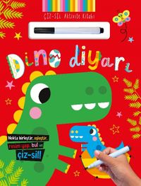 Çiz - Sil Aktivite Kitabı Dino Diyarı