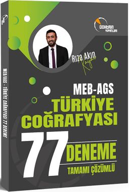 MEB AGS Türkiye Coğrafyası 77 Deneme (Tamamı Çözümlü)