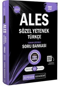 2025 ALES Türkçe Sözel Yetenek Tamamı Çözümlü Soru Bankası