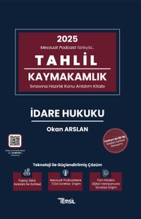 Tahlil İdare Hukuku Konu Anlatım Kitabı