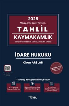 Tahlil İdare Hukuku Konu Anlatım Kitabı