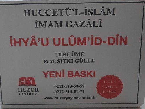 İhya-u Ulumid'din Büyük Boy (4 Cilt) Şamua
