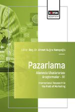 Pazarlama Alanında Uluslararası Araştırmalar III