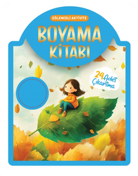 Çıkartmalı Boyama Kitabı – Mavi