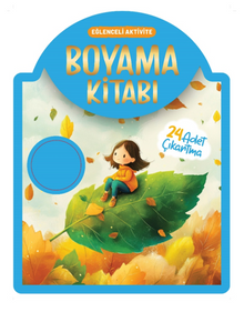Çıkartmalı Boyama Kitabı – Mavi