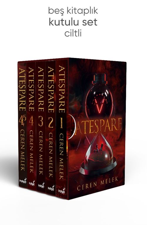 Ateşpare Seti 5 Kitap (Ciltli)