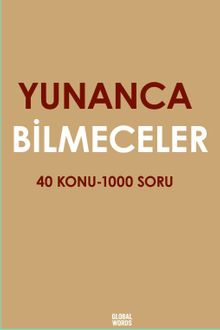 Yunanca Bilmeceler 40 Konu-1000 Soru