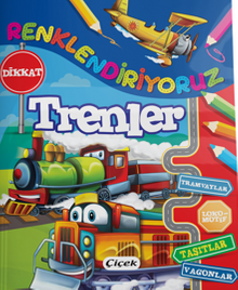 Renklendiriyoruz (Trenler)