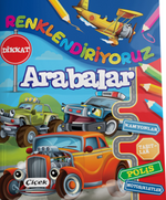 Renklendiriyoruz (Arabalar)