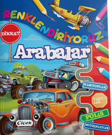 Renklendiriyoruz (Arabalar)