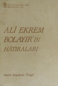 Ali Ekrem Bolayır'ın Hatıraları / 13-F-26