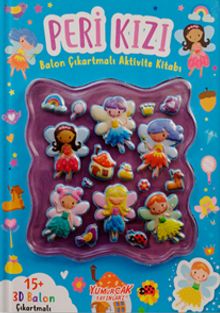 Peri Kızı Balon Çıkartmalı Aktivite Kitabı
