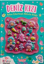 Deniz Kızı Balon Çıkartmalı Aktivite Kitabı