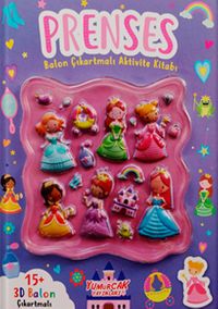 Prenses Balon Çıkartmalı Aktivite Kitabı