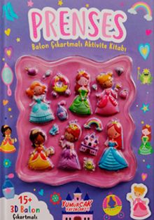 Prenses Balon Çıkartmalı Aktivite Kitabı