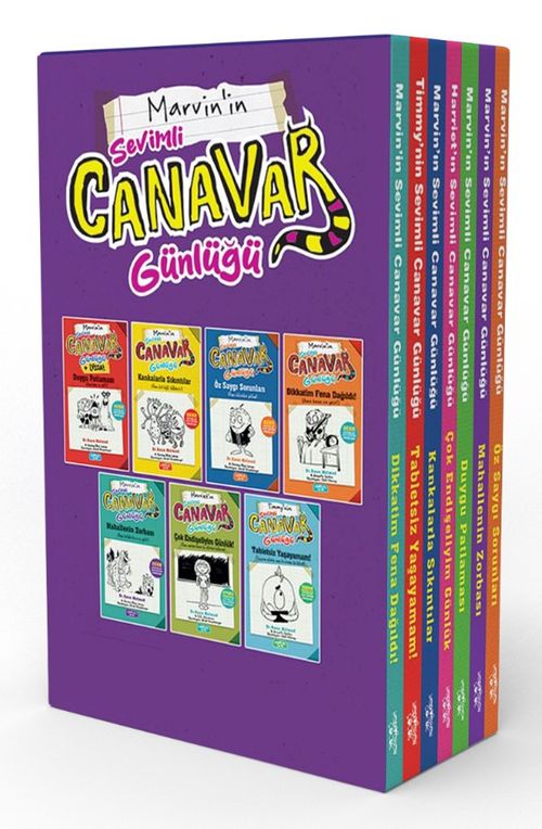 Sevimli Canavar Günlüğü  (7 Kitap Takım Kutulu)
