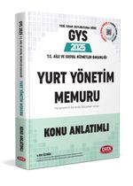 T.C. Aile ve Sosyal Hizmetler Bakanlığı Yurt Yönetim Memuru GYS Konu Anlatımlı