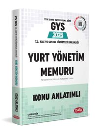 T.C. Aile ve Sosyal Hizmetler Bakanlığı Yurt Yönetim Memuru GYS Konu Anlatımlı