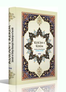 Cami Boy Satıraltı Türkçe Okunuşlu Tecvidli Transkriptli Kur'an-ı Kerim ( KOD: H-31 )