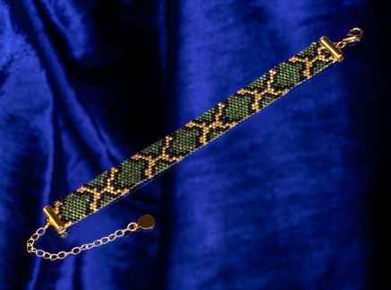 Yılan Desenli Bileklik (Miyuki 502)