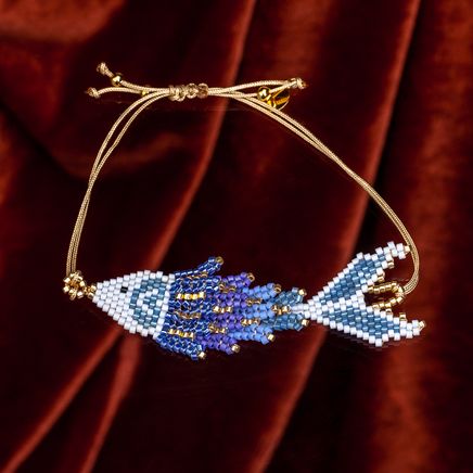 Mavi Balık Bileklik (Miyuki 525)