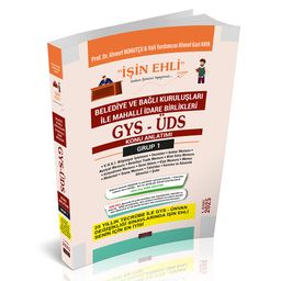 GYS-ÜDS Belediye ve Bağlı Kuruluşları Mahalli İdare Birlikleri Personeli Grup 1 Konu Anlatımı