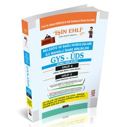 GYS-ÜDS Belediye ve Bağlı Kuruluşları Mahalli İdare Birlikleri Personeli Grup 4-5 Konu Anlatımı