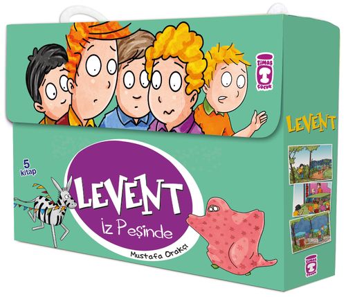 Levent İz Peşinde Set (5 Kitap)