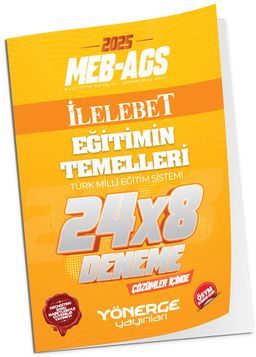 2025 MEB-AGS Eğitimin Temelleri İLELEBET 24x8 Deneme Çözümlü