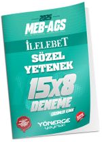 2025 MEB-AGS Sözel Yetenek İlelebet 15x8 Deneme Çözümlü