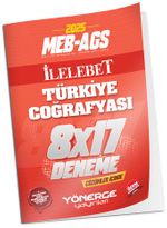 2025 MEB-AGS Türkiye Coğrafyası İlelebet 8x17 Deneme Çözümlü