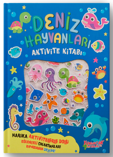 Deniz Hayvanları Aktivite Kitabı